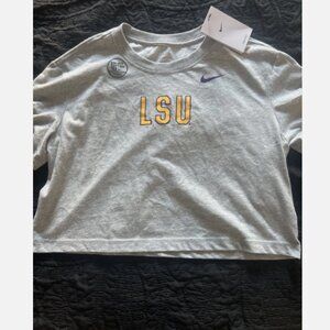 *NWT* Nike LSU Crop Top (Size S)